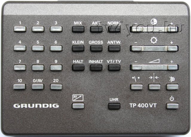 GRUNDIG TP400VT