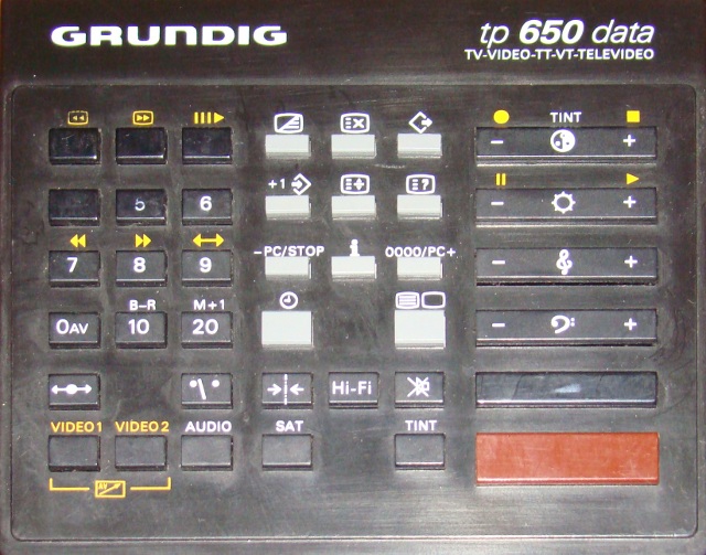 GRUNDIG TP650data