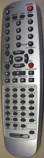 ACOUSTIC SOLUTION TVCR3315 (DVD,VIDEO)
