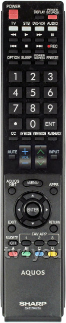 SHARP RRMCGA935WJSA