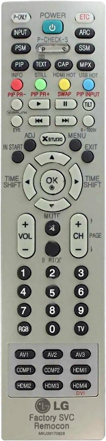 LG MKJ39170828 Factory SVC Remocon